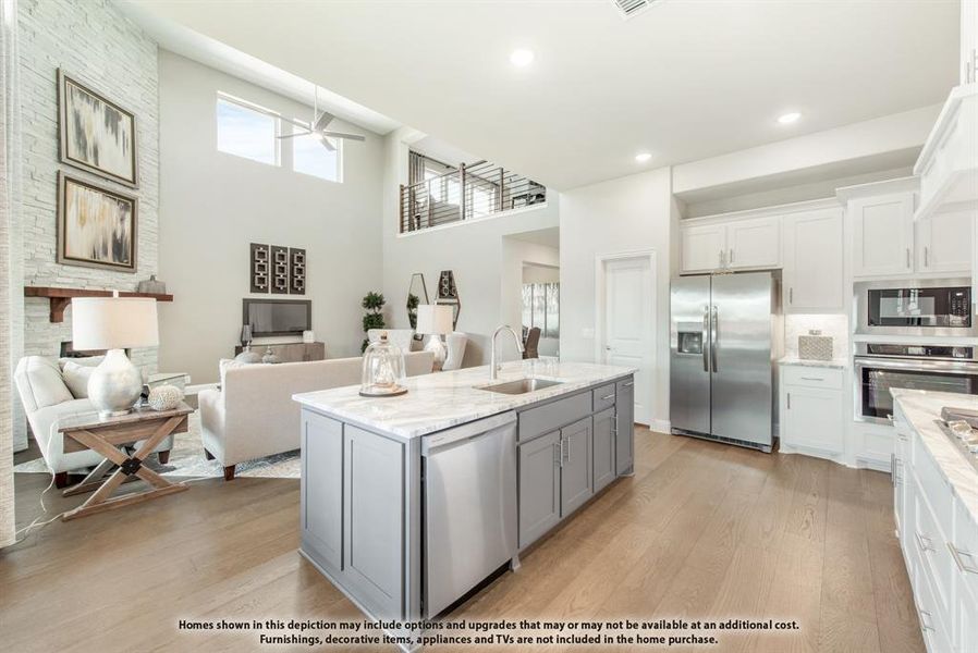 Furnished interior view inside a new home in East Oak Creek, Commerce (Image 22). Furnished interior view inside a new home in East Oak Creek, Commerce (Image 22).