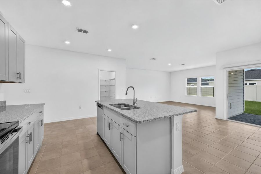 Furnished interior view inside a new home in Coopers Meadow, Jacksonville (Image 11).