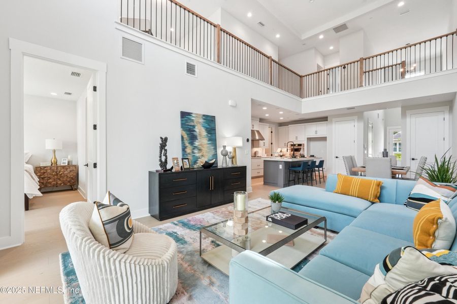 Furnished interior view inside a new home in , St. Johns (Image 15).