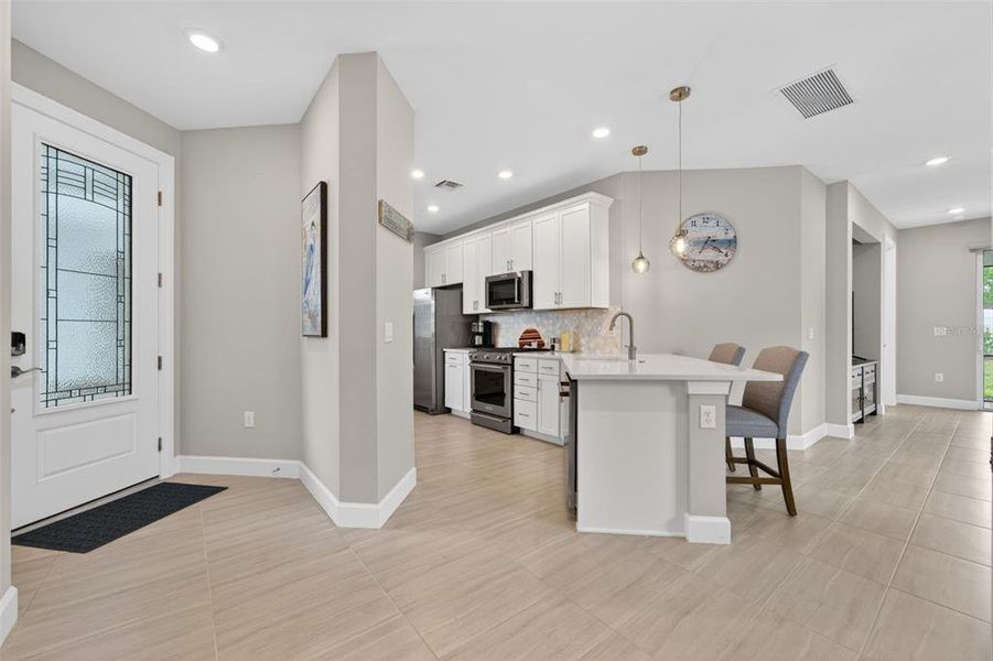 Furnished interior view inside a new home in , Englewood (Image 11).