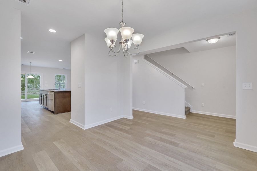 Representative unfurnished interior of a home built from the The Birch by Smith Family Homes in Lakeview Pines, Statesboro (Image 22).