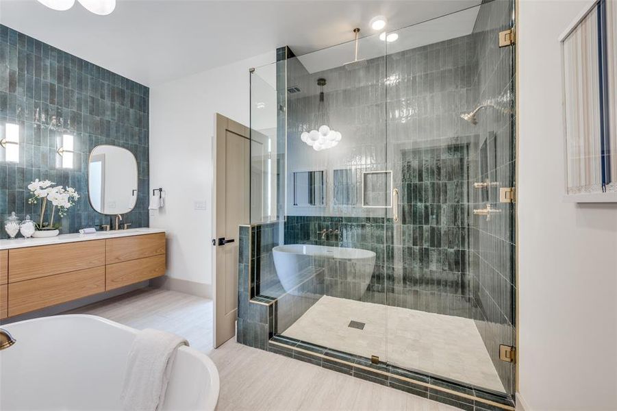 Furnished interior view inside a new home in , Fort Worth (Image 17). Furnished interior view inside a new home in , Fort Worth (Image 17).