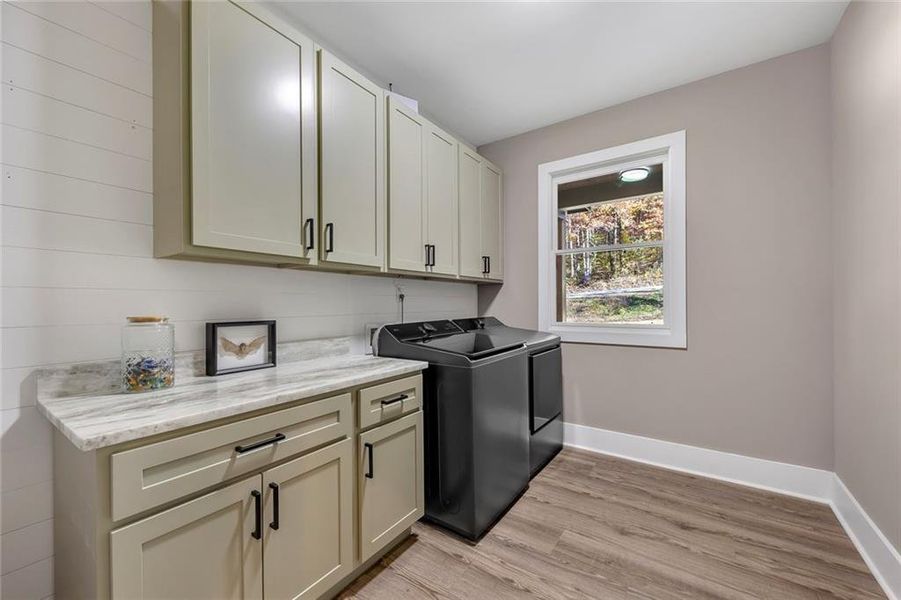 Furnished interior view inside a new home in , Talking Rock (Image 29).