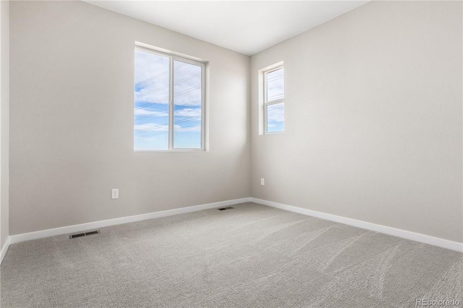 Spacious, unfurnished interior of a new home in Tribute at Lyric, Lone Tree (Image 46). Spacious, unfurnished interior of a new home in Tribute at Lyric, Lone Tree (Image 46).