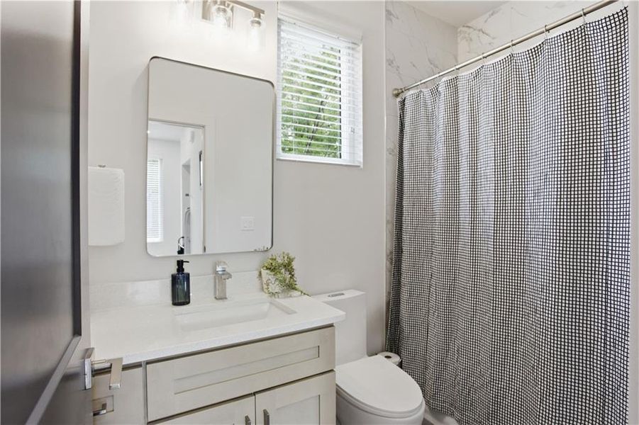 Furnished interior view inside a new home in , Atlanta (Image 14).