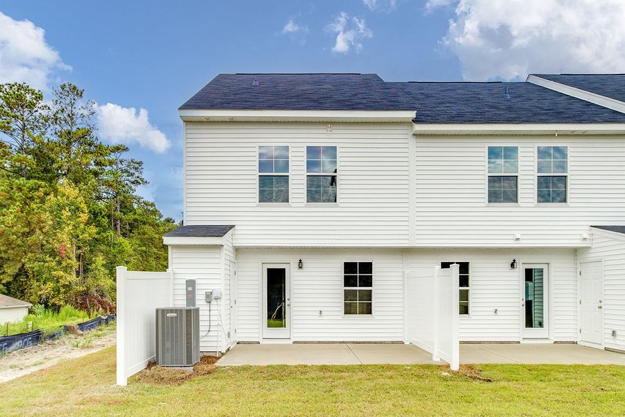 Exterior details and patio area of a home in Haynes Park, Columbia (Image 16). Exterior details and patio area of a home in Haynes Park, Columbia (Image 16).