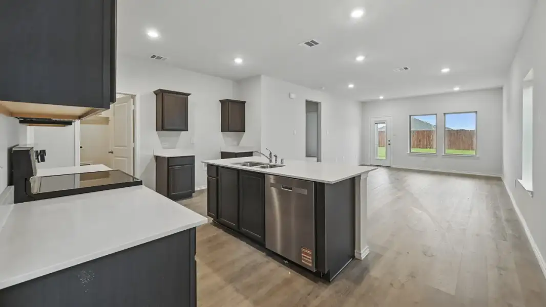 Furnished interior view inside a new home in Wildcat Ranch, Crandall (Image 10).