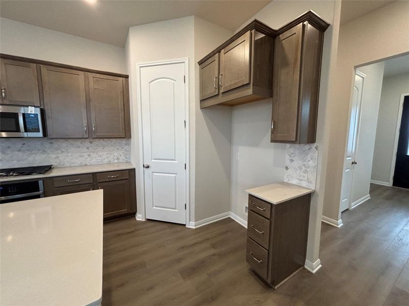 Furnished interior view inside a new home in Cannon Ranch 40s, Dripping Springs (Image 8).