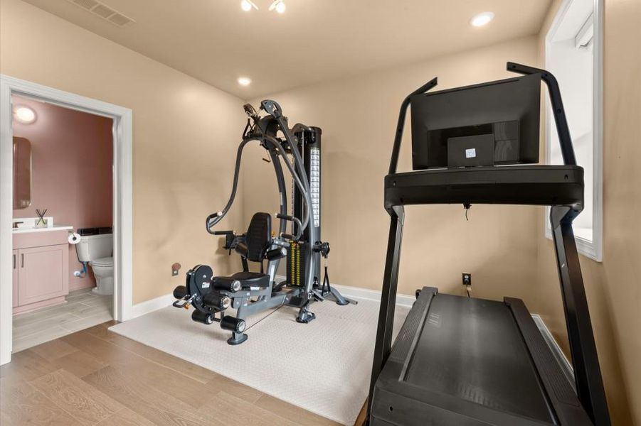 Furnished interior view inside a new home in , Alpharetta (Image 43).