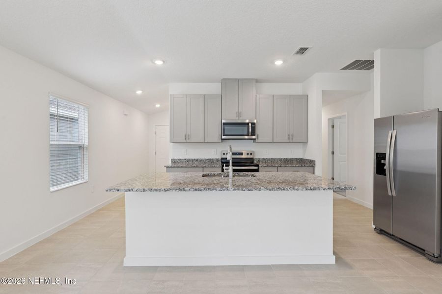Furnished interior view inside a new home in Kings Preserve, Jacksonville (Image 8).