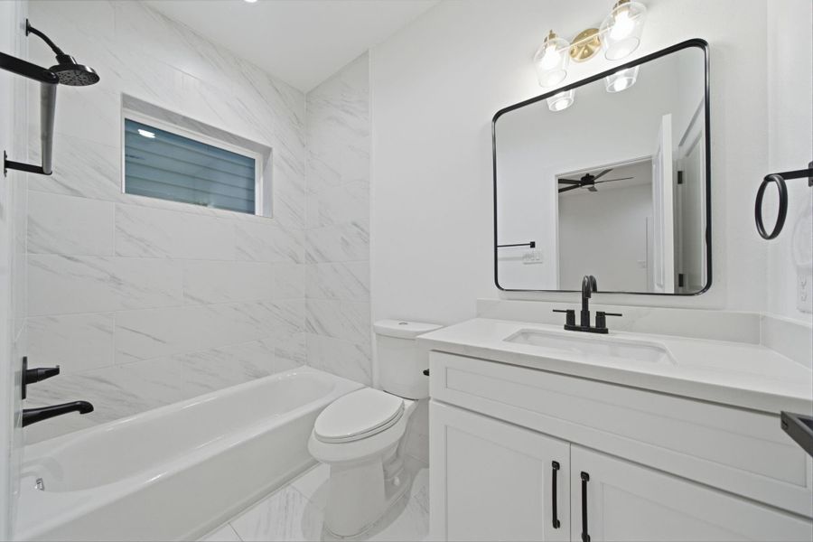 Furnished interior view inside a new home in , Houston (Image 13).
