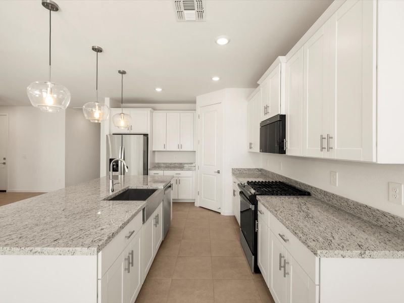 Furnished interior view inside a new home in Bella Vista Farms Reserve Series, San Tan Valley (Image 3).