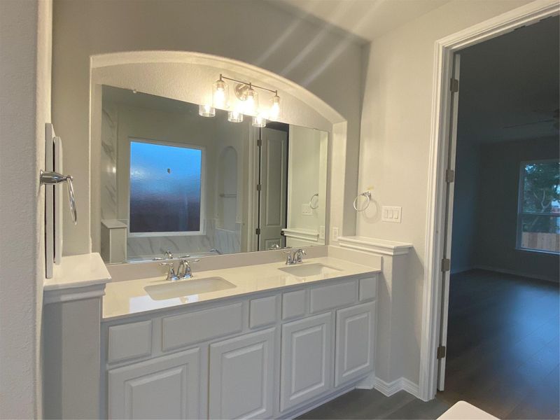 Primary Bath with Dual Vanities