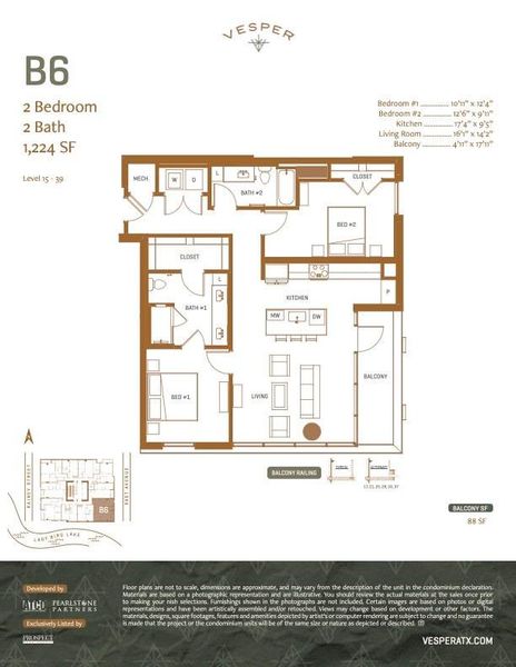 2D floor plan layout of this home in , Austin, TX (Image 6).