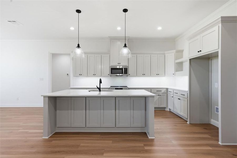 Furnished interior view inside a new home in , Hewitt (Image 13). Furnished interior view inside a new home in , Hewitt (Image 13).
