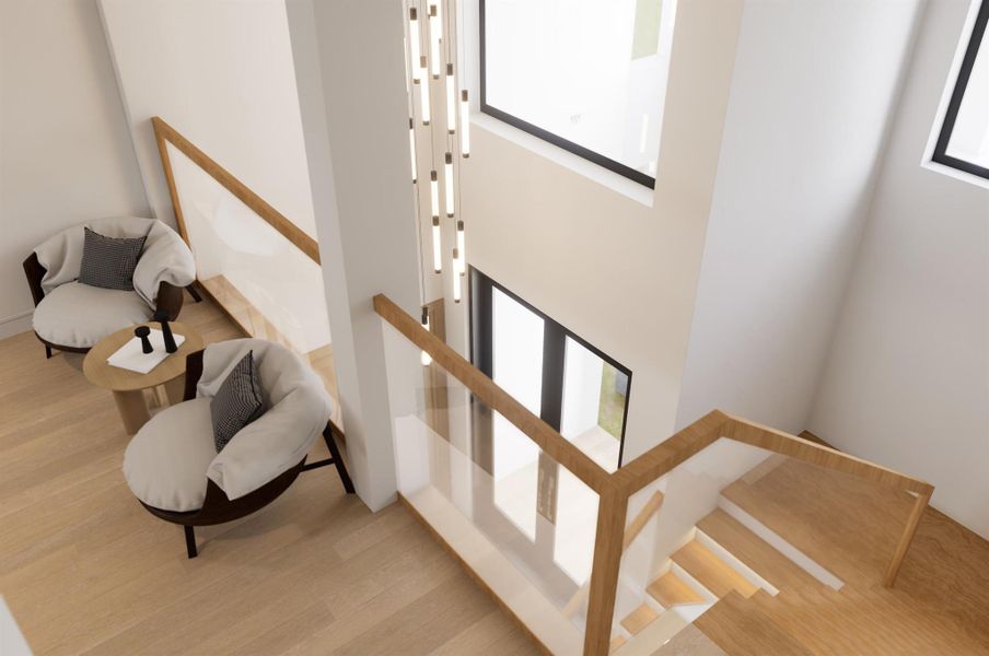 Furnished interior view inside a new home in , West Palm Beach (Image 6).