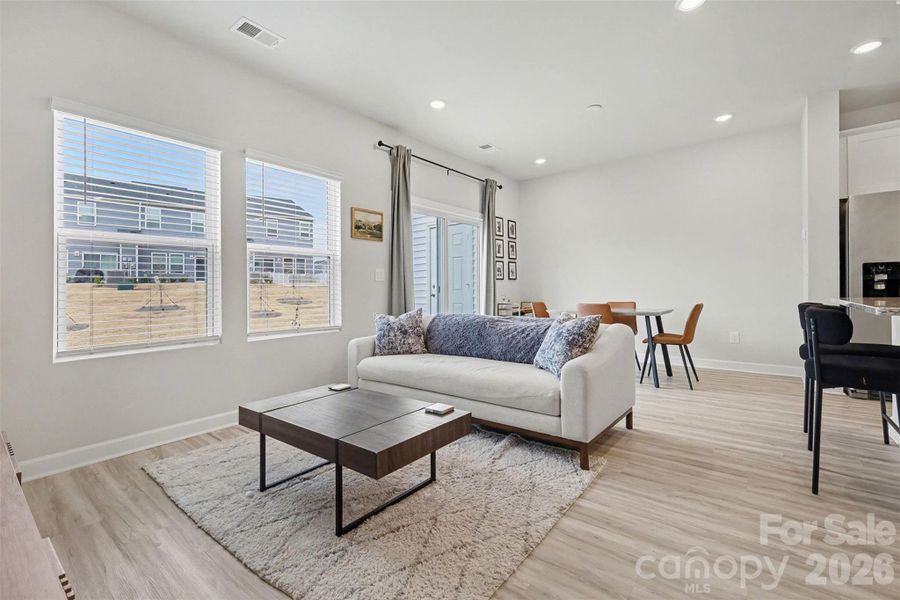 Furnished interior view inside a new home in , Concord (Image 8). Furnished interior view inside a new home in , Concord (Image 8).