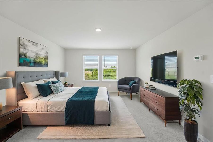 Furnished interior view inside a new home in Ivey Township, Dallas (Image 45).