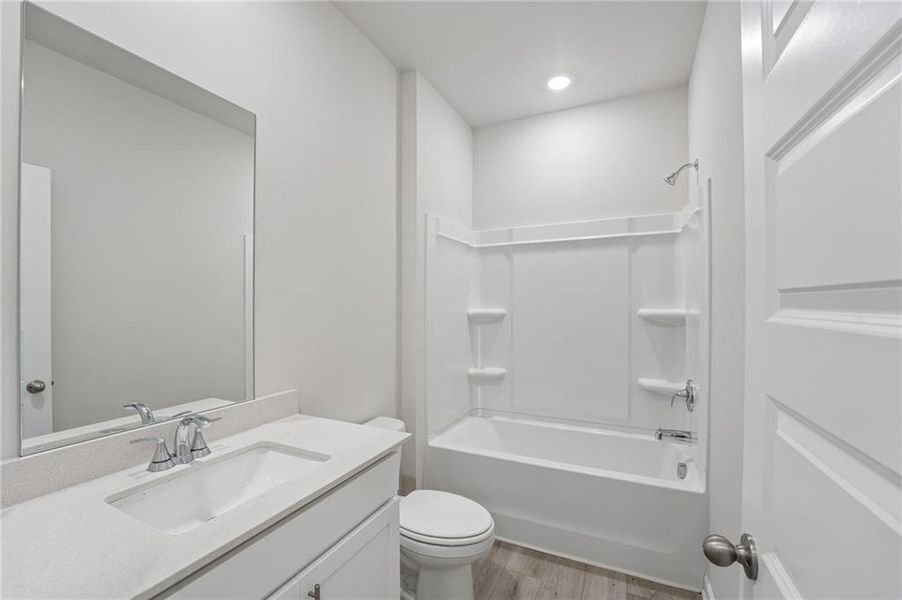 Furnished interior view inside a new home in Hemingway - Reserve Series, Cumming (Image 33). Furnished interior view inside a new home in Hemingway - Reserve Series, Cumming (Image 33).