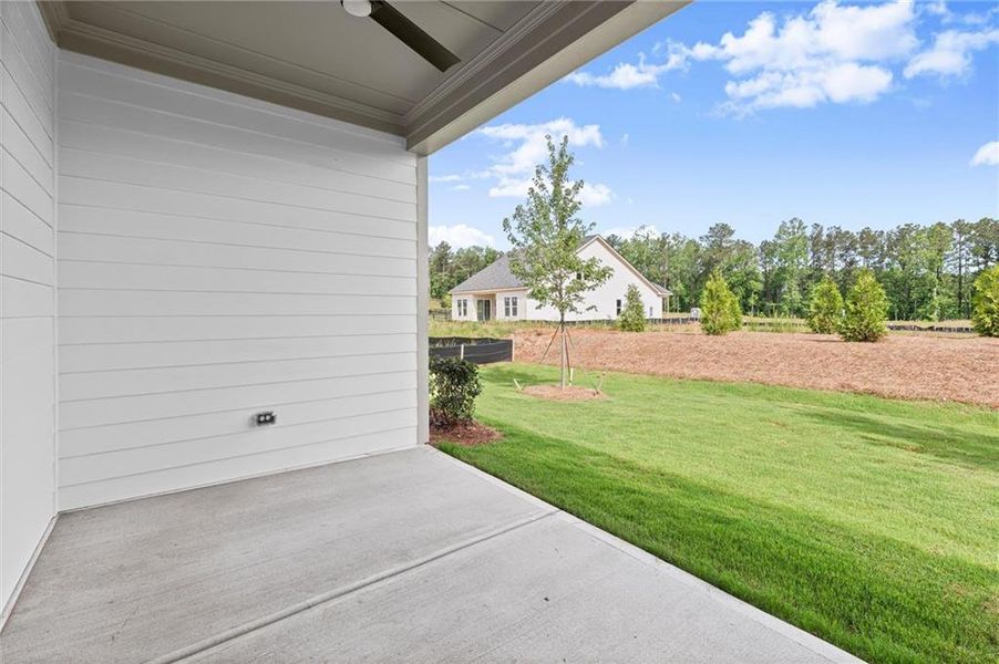 Exterior details and patio area of a home in , Kennesaw (Image 3).