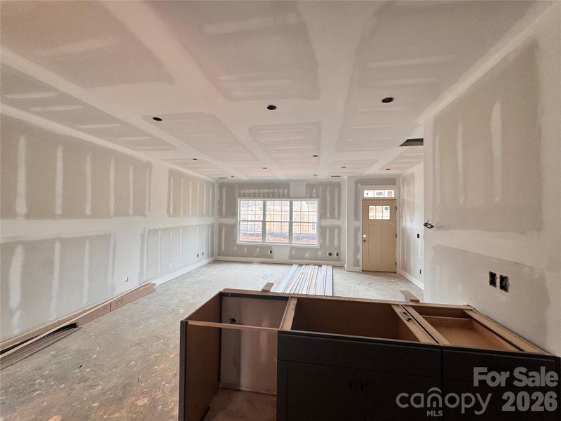 In-progress construction of a new home in Pine Trace, Gastonia, NC (Image 24). In-progress construction of a new home in Pine Trace, Gastonia, NC (Image 24).