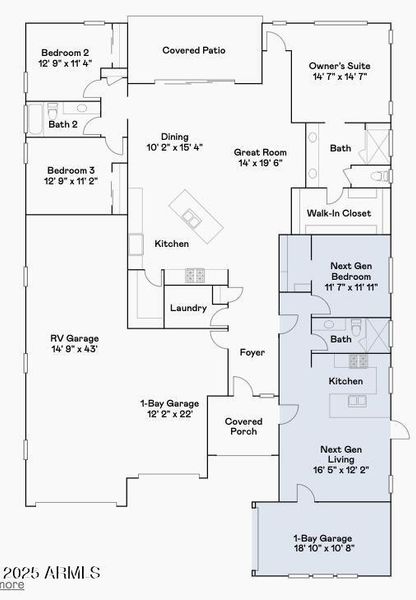 Lennar Next Gen Explorer 5583 Floor Plan