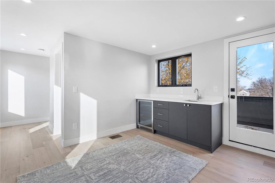 Furnished interior view inside a new home in , Denver (Image 11).