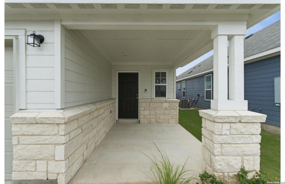 Exterior details and patio area of a home in Dove Song, Marion (Image 3). Exterior details and patio area of a home in Dove Song, Marion (Image 3).