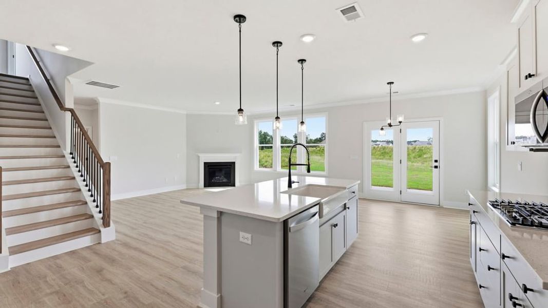 Furnished interior view inside a new home in Seven Oaks, Greenwood (Image 7).