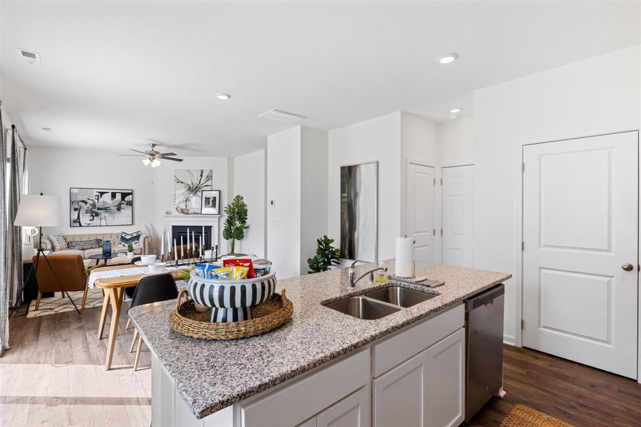 Representative furnished interior of a home built from the Belhaven by D.R. Horton in The Ridge at Neals Landing, Knoxville (Image 11).
