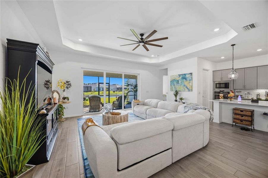 Furnished interior view inside a new home in , Venice (Image 5).