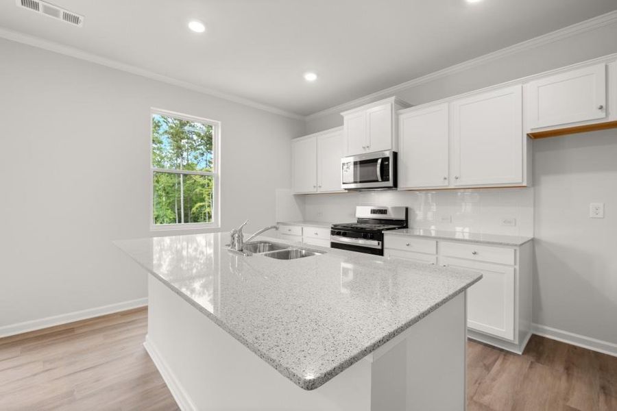 Furnished interior view inside a new home in Braselton Village, Braselton (Image 4). Furnished interior view inside a new home in Braselton Village, Braselton (Image 4).