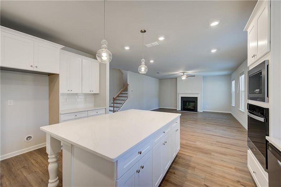 Furnished interior view inside a new home in Hamilton Lakes, Lawrenceville (Image 8).
