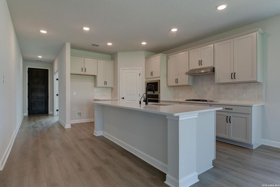 Furnished interior view inside a new home in Arcadia Ridge, San Antonio (Image 8).