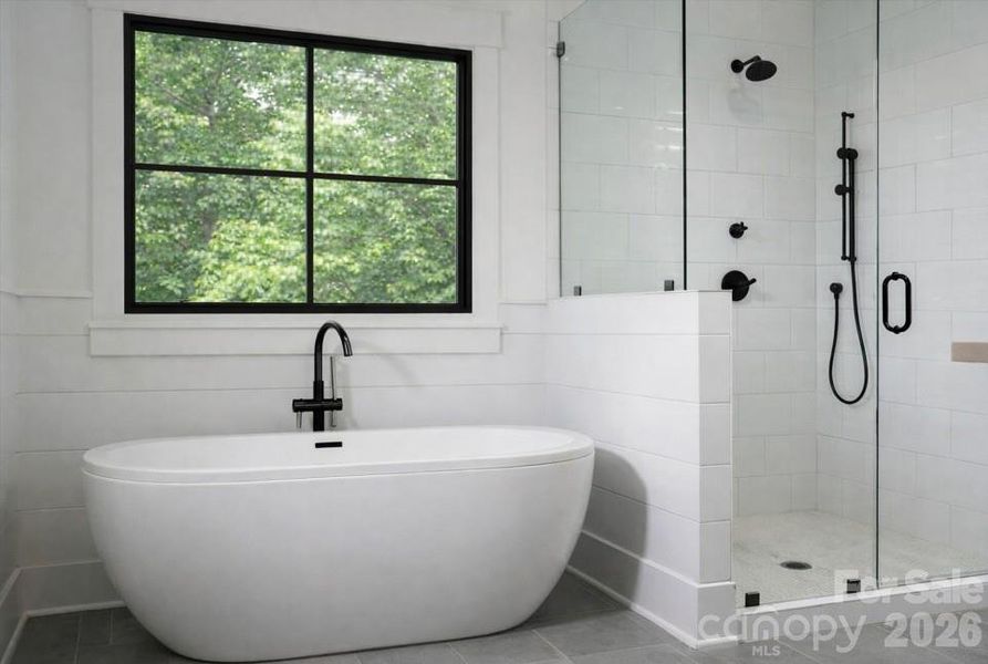 Primary bath. Photo is representative of a very similar build. Primary bath. Photo is representative of a very similar build.