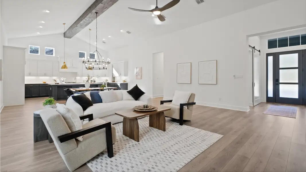 Representative furnished interior of a home built from the 2697F by Perry Homes in Southern Hills, Brooksville (Image 7).