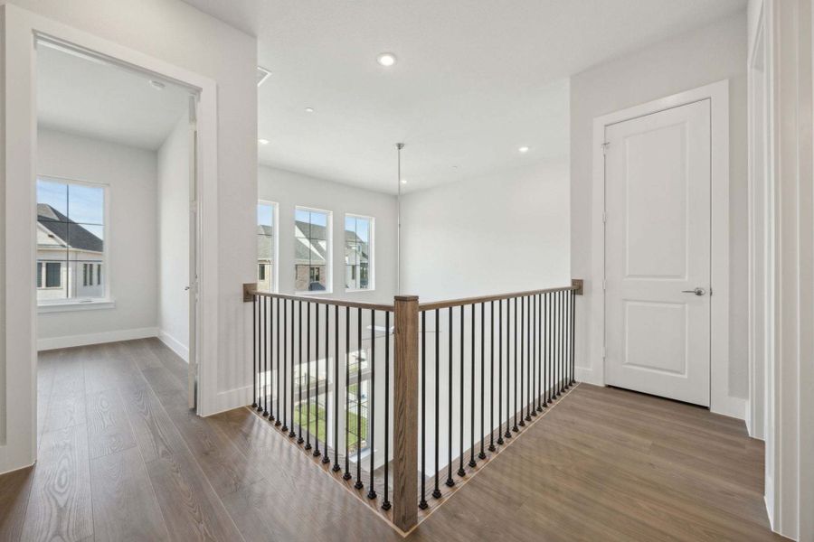 Spacious, unfurnished interior of a new home in Newman Village Townhomes, Frisco (Image 13).