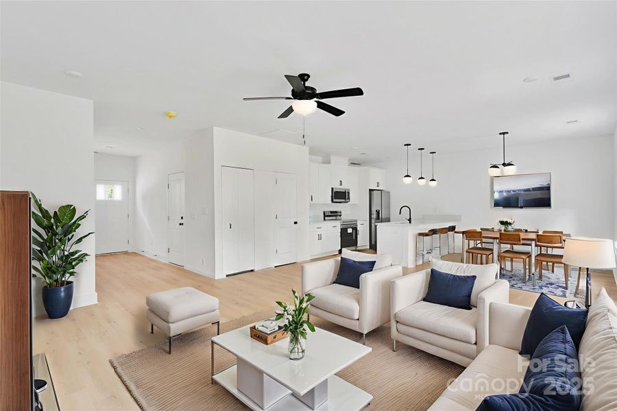 Living room - Virtual Staging