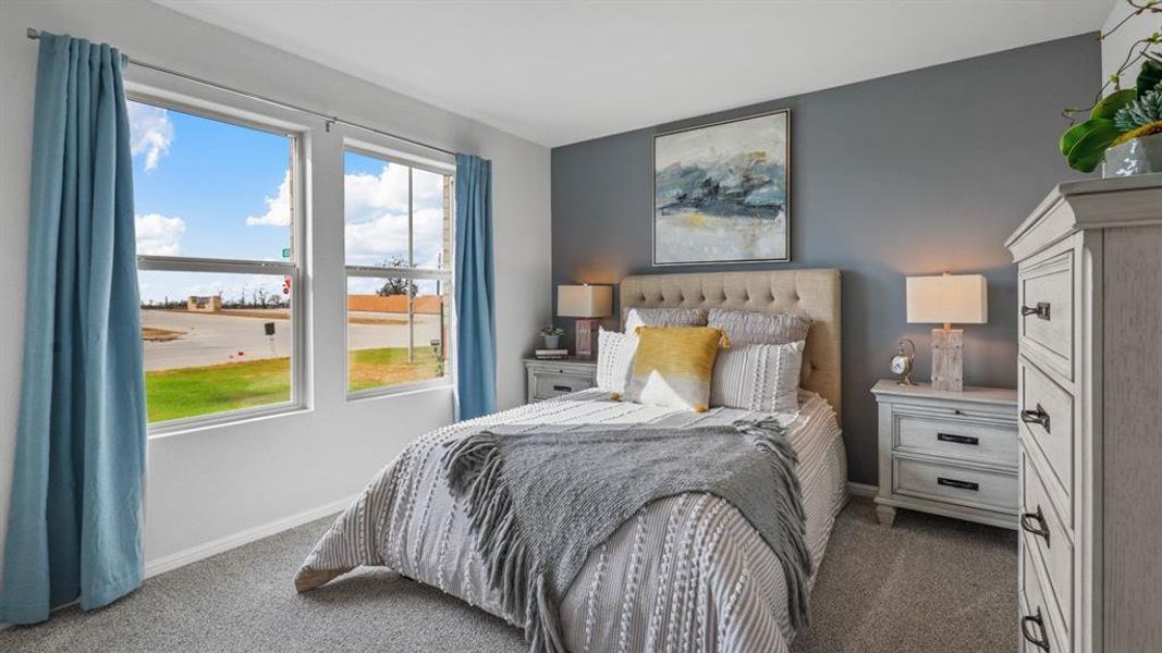 Furnished interior view inside a new home in Rosewood at Beltmill, Fort Worth (Image 7). Furnished interior view inside a new home in Rosewood at Beltmill, Fort Worth (Image 7).