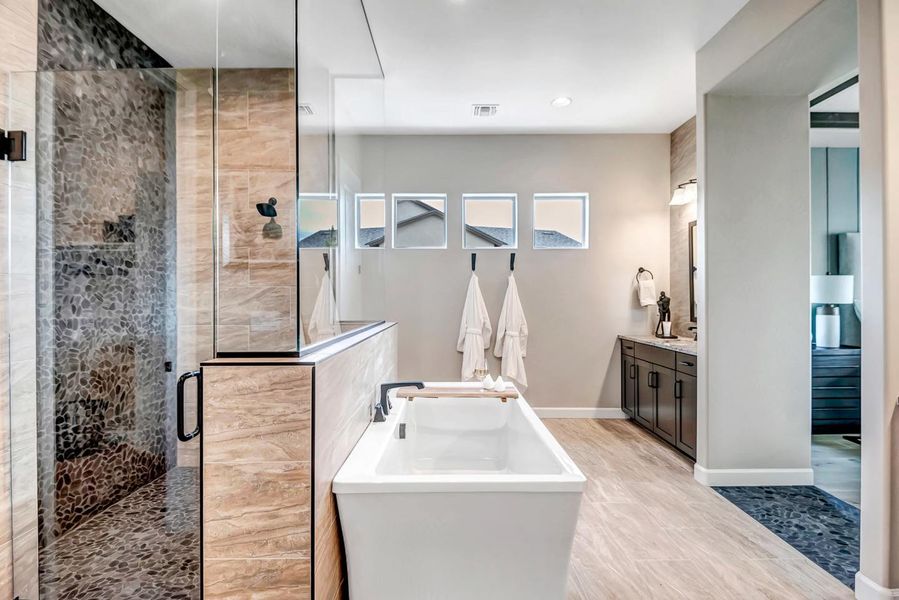 Furnished interior view inside a new home in Summit at The Dells, Prescott (Image 16).