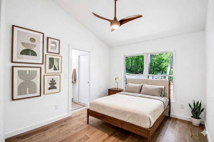 Furnished interior view inside a new home in , Blue Ridge (Image 7).