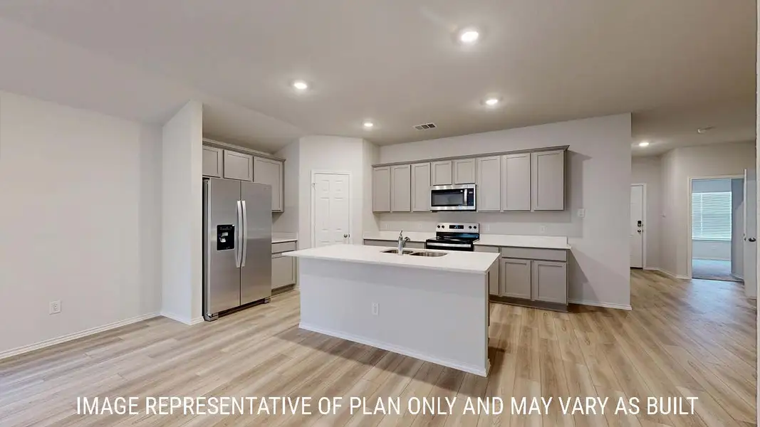 Furnished interior view inside a new home in Turnbo Ranch, Killeen (Image 4).