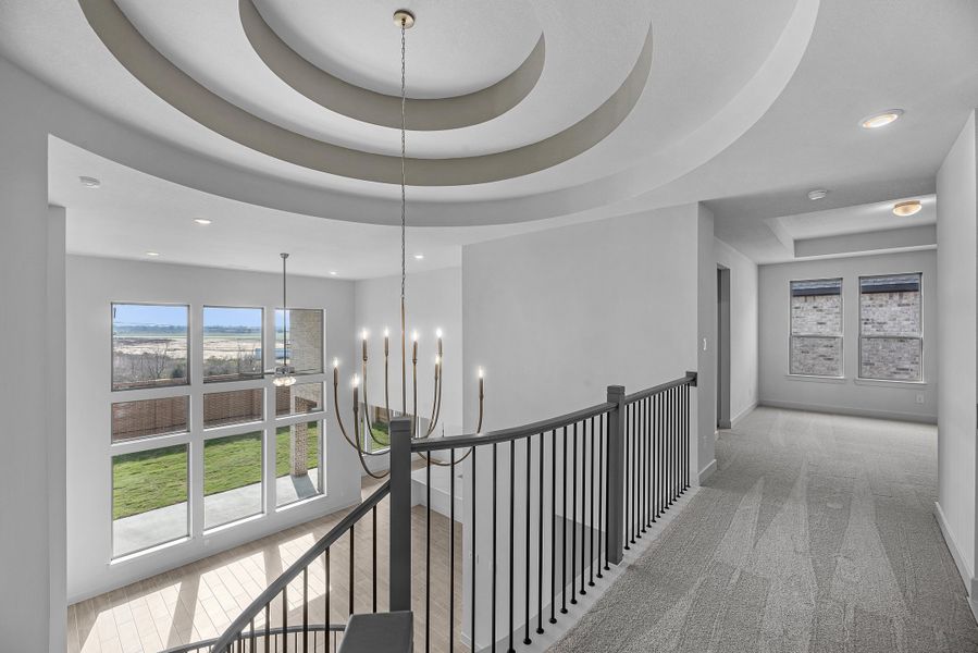 Spacious, unfurnished interior of a new home in Jordan Ranch, Katy (Image 10).