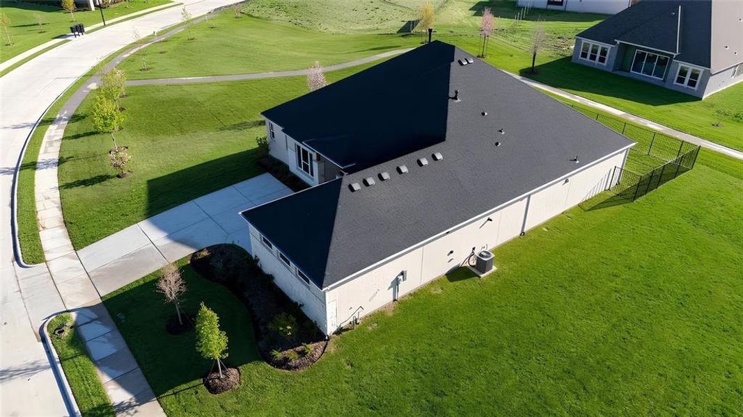 Front exterior of a new home in , Rockwall, TX, highlighting curb appeal (Image 26).