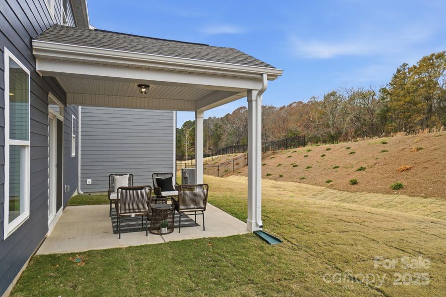 Exterior details and patio area of a home in Carrington, Stanley (Image 3).