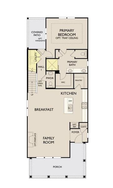 2D floor plan layout of this home in , Summerville, SC (Image 2).