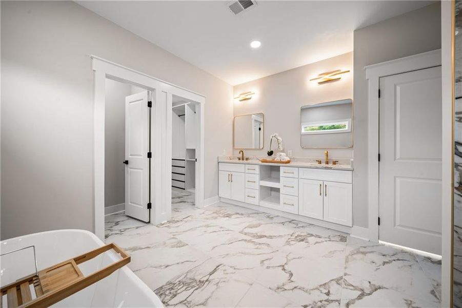 Furnished interior view inside a new home in , Acworth (Image 5).