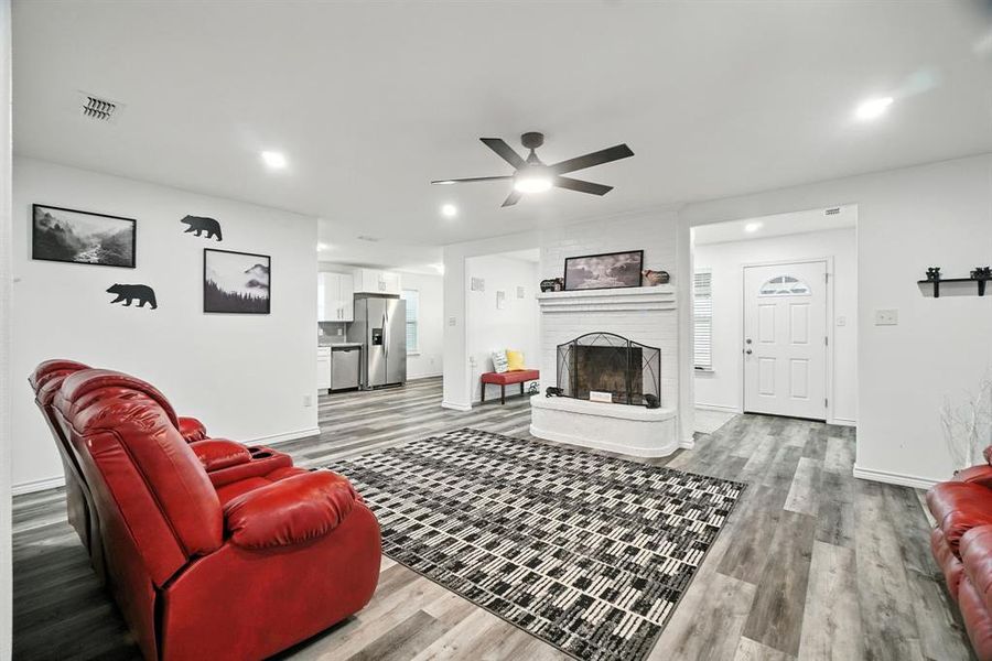 Furnished interior view inside a new home in , Hawley (Image 10).