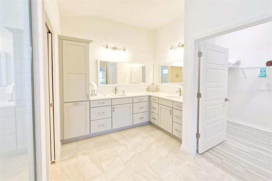 Furnished interior view inside a new home in , The Villages (Image 28).