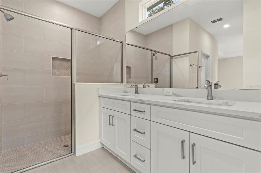 Furnished interior view inside a new home in , Leesburg (Image 6). Furnished interior view inside a new home in , Leesburg (Image 6).